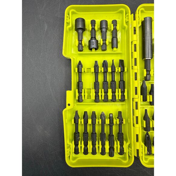 RYOBI 44-Pc Impact Drill & Drive Bit Set w/ Case (AR2025) - Picture 3 of 7